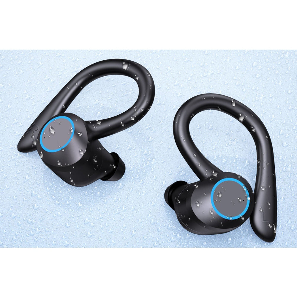 Wireless Earbuds Sports Bluetooth Headphones with Earhooks for Workout/Running