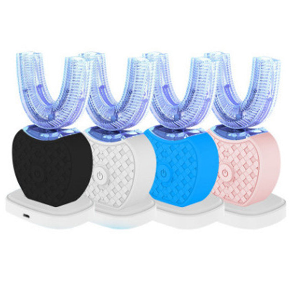 Wireless Charging U-Shaped Electric Toothbrush with Automatic Cleaning