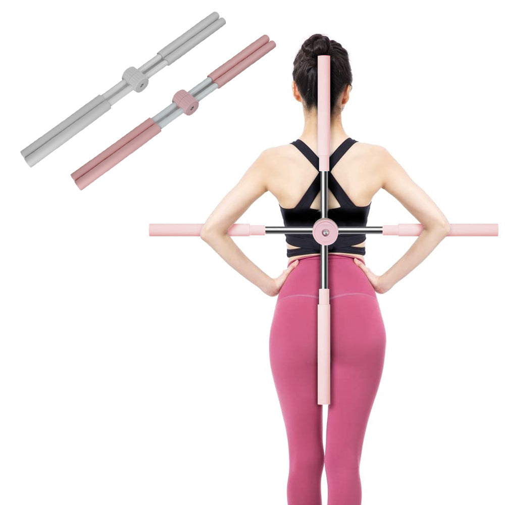 Pilates Yoga Stretching Tool Back Brace Straightener Posture Corrector Stick