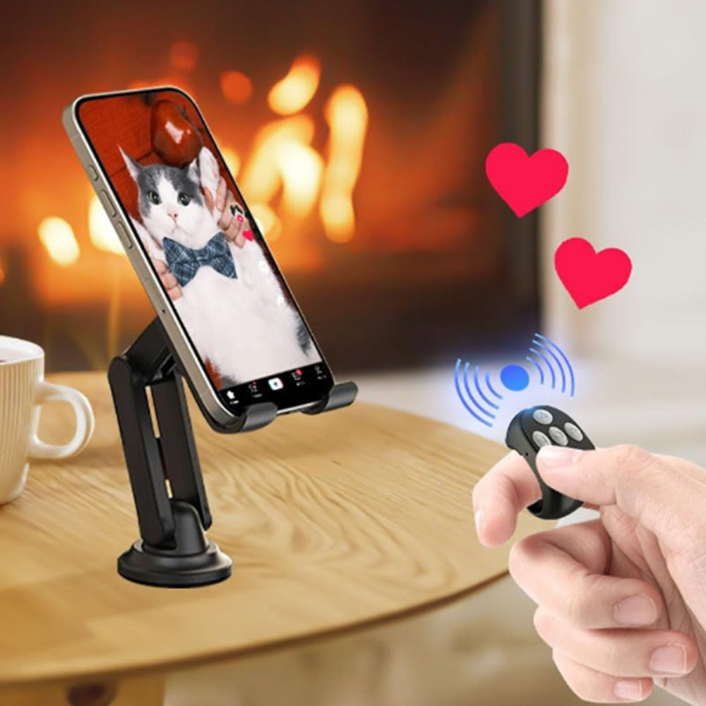 Wireless Bluetooth Ring Remote Control Selfie Video Controller Page Turner