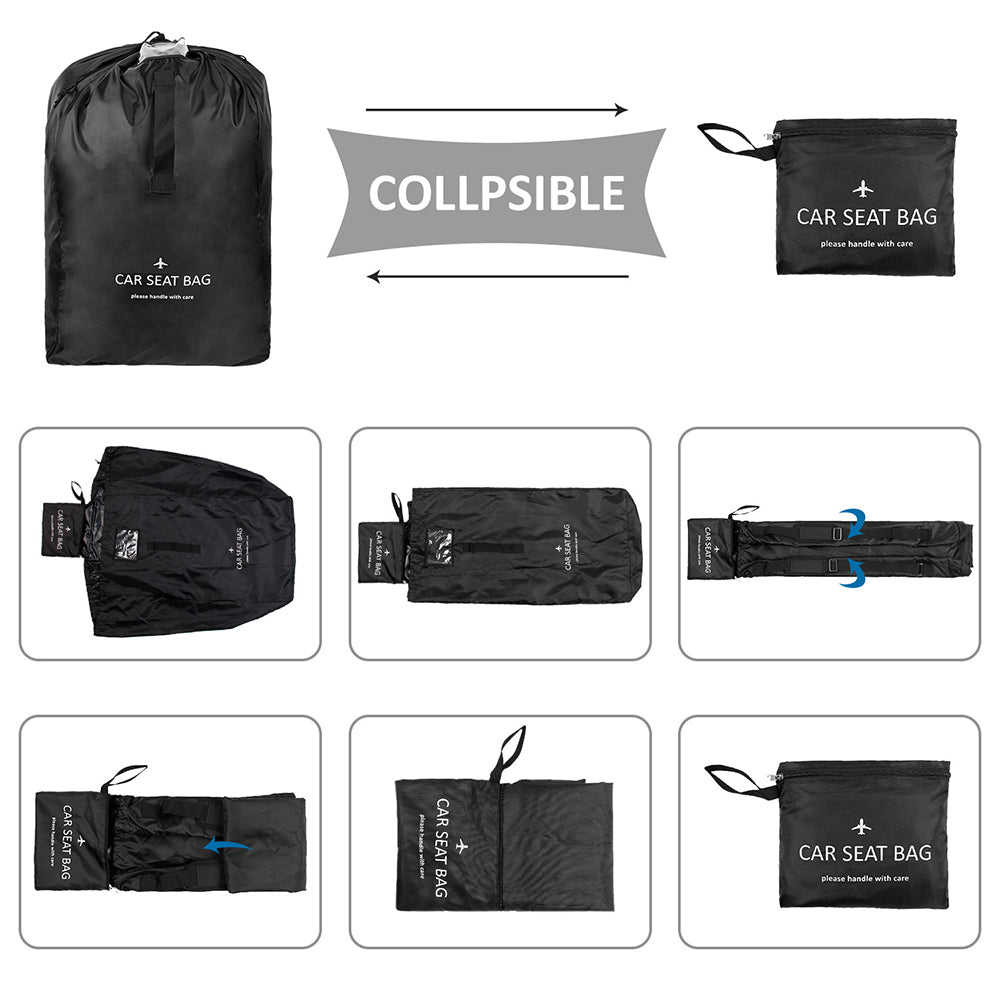 Travel Stroller Bag for Airplane Gate with Padded Straps