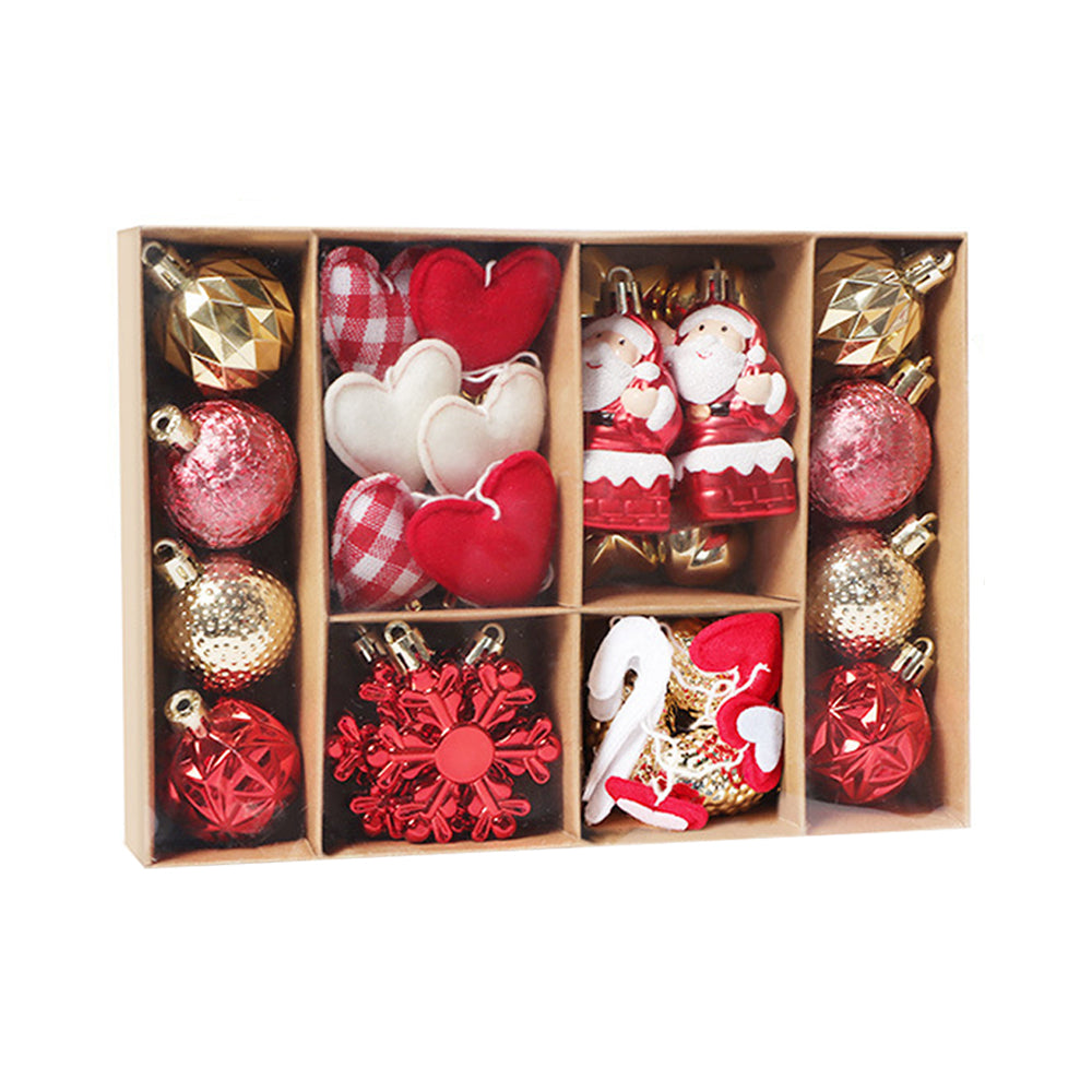 32Pcs Christmas Balls Ornaments Set