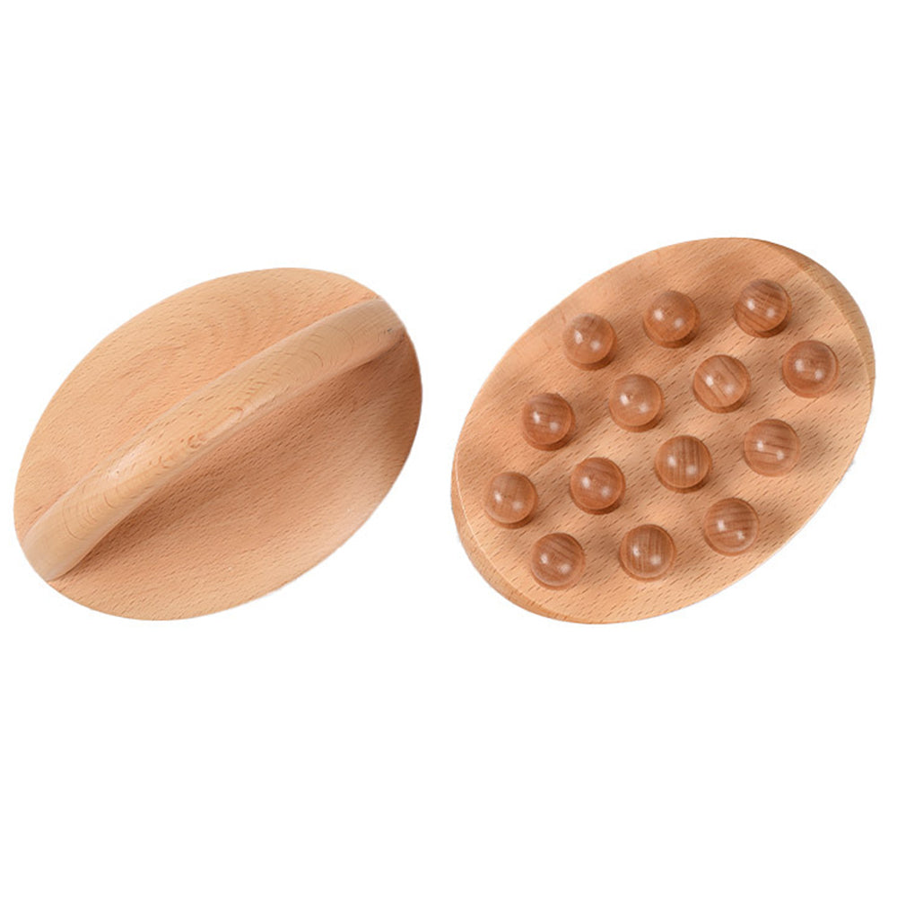 Handheld Wood Therapy Massage Brush for Cellulite Remover