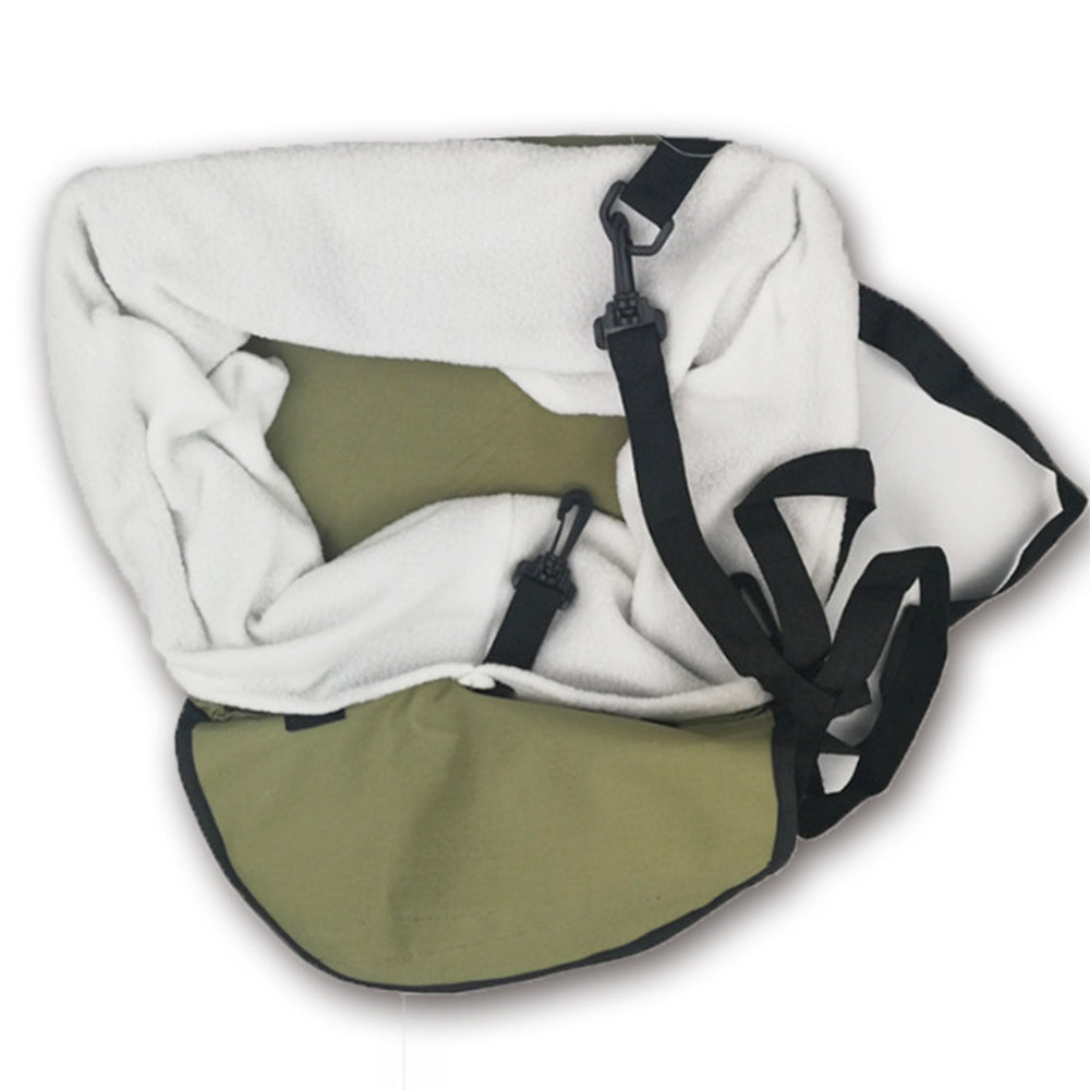 Plush Pet Car Booster Seat Carrier