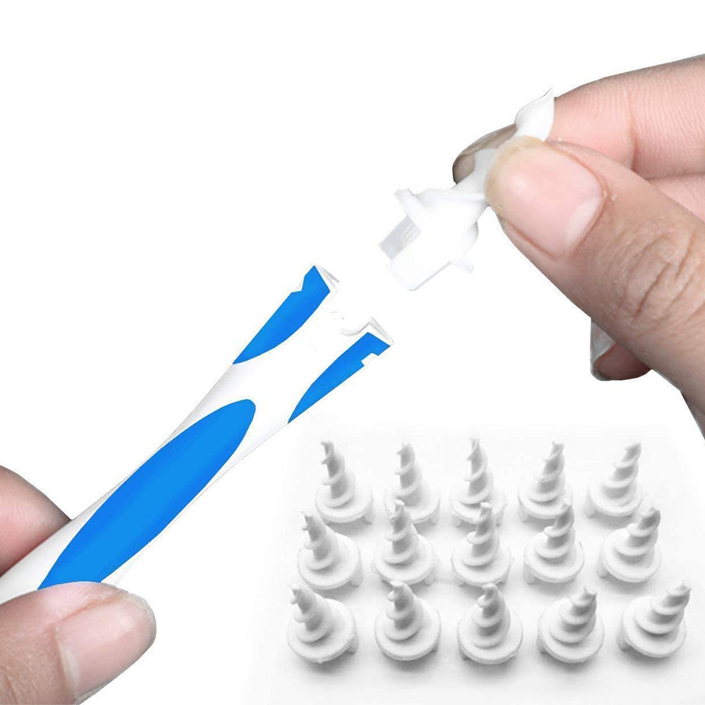 16pcs Set Earwax Remover Security Ear Wax Removal Tool Spiral Ear Cleaner for Adults and Kids