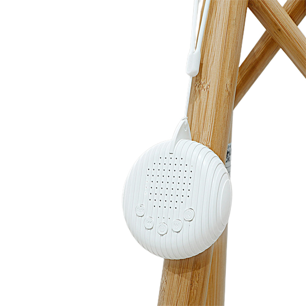 Portable Hanging Sleep White Noise Machine with 10 Natural Soothing Sounds 3 Timers