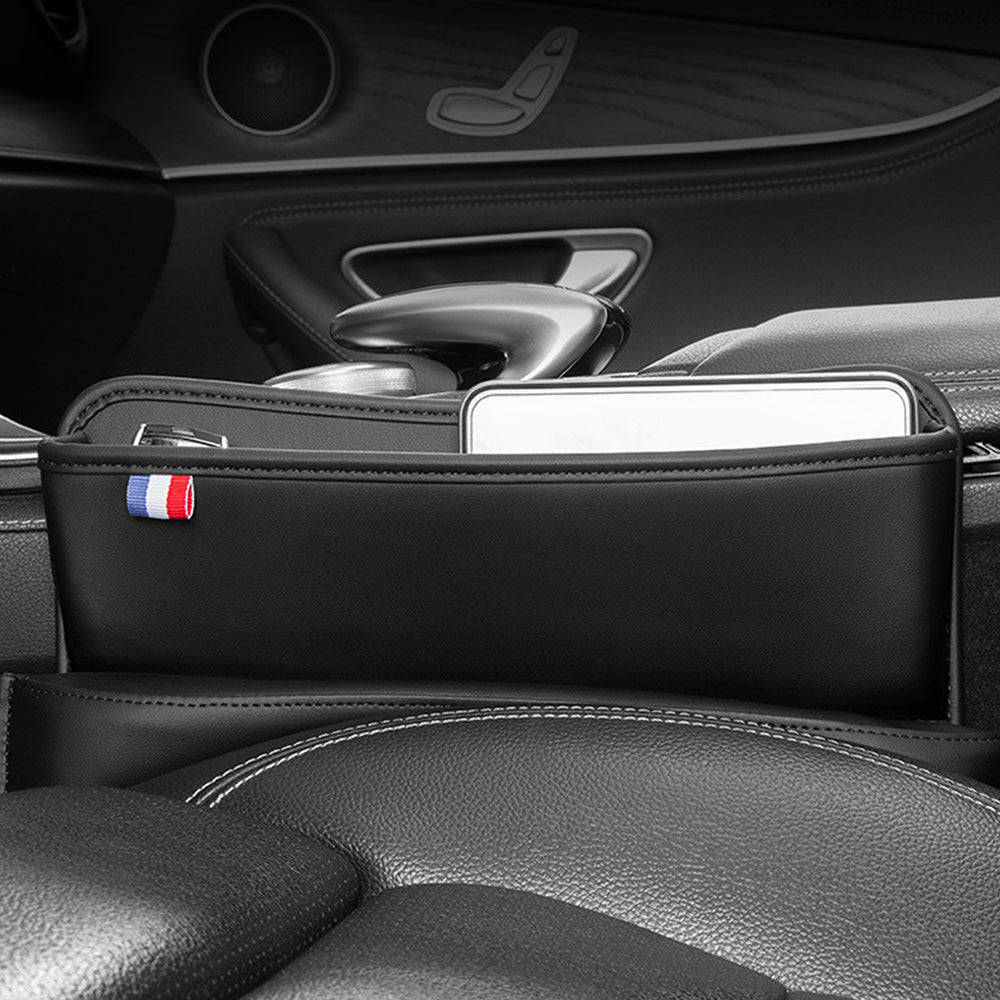 Car Front Seat Slit Gap Organizer Storage Box Pocket For Cards Keys Phone Holder