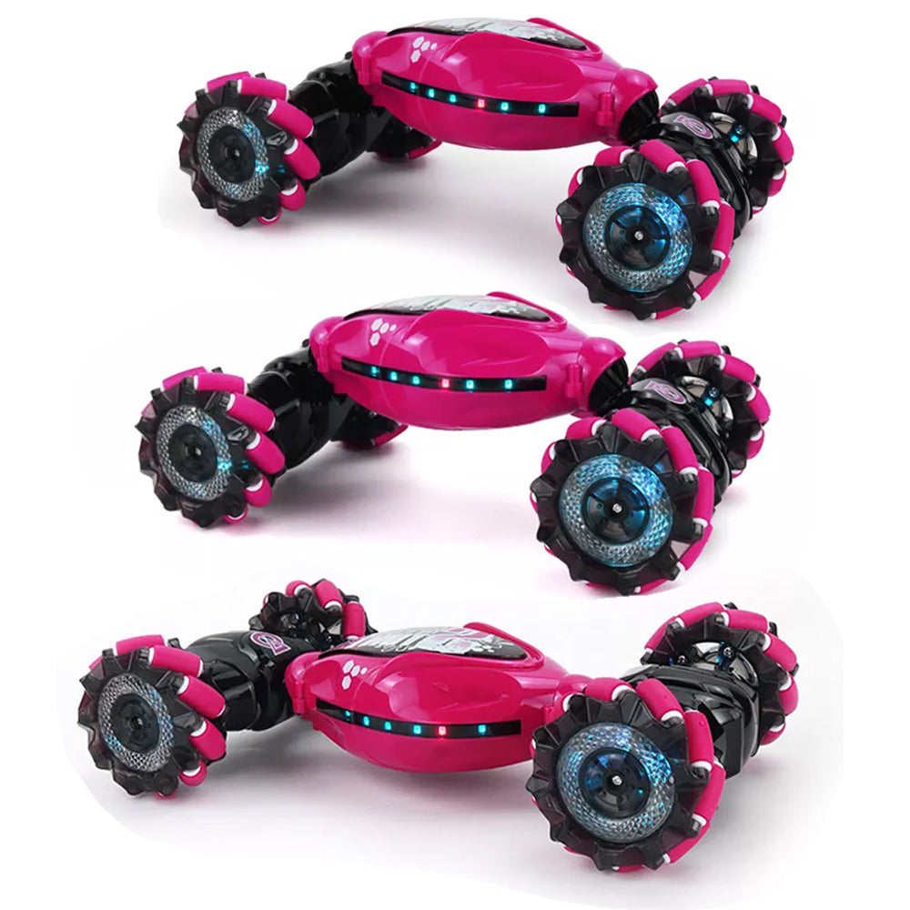 4WD Remote Control Gesture Sensor 360?? Rotation with Light and Music Car Toy