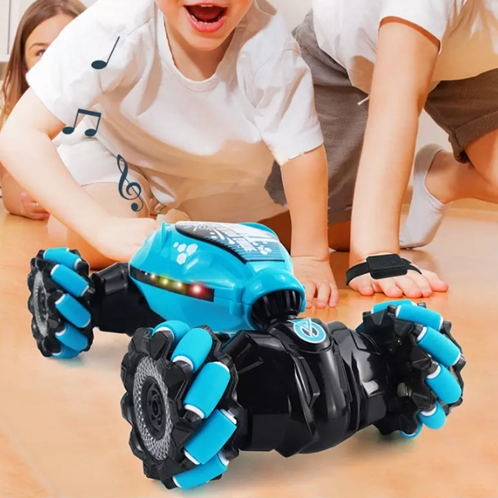 4WD Remote Control Gesture Sensor 360?? Rotation with Light and Music Car Toy
