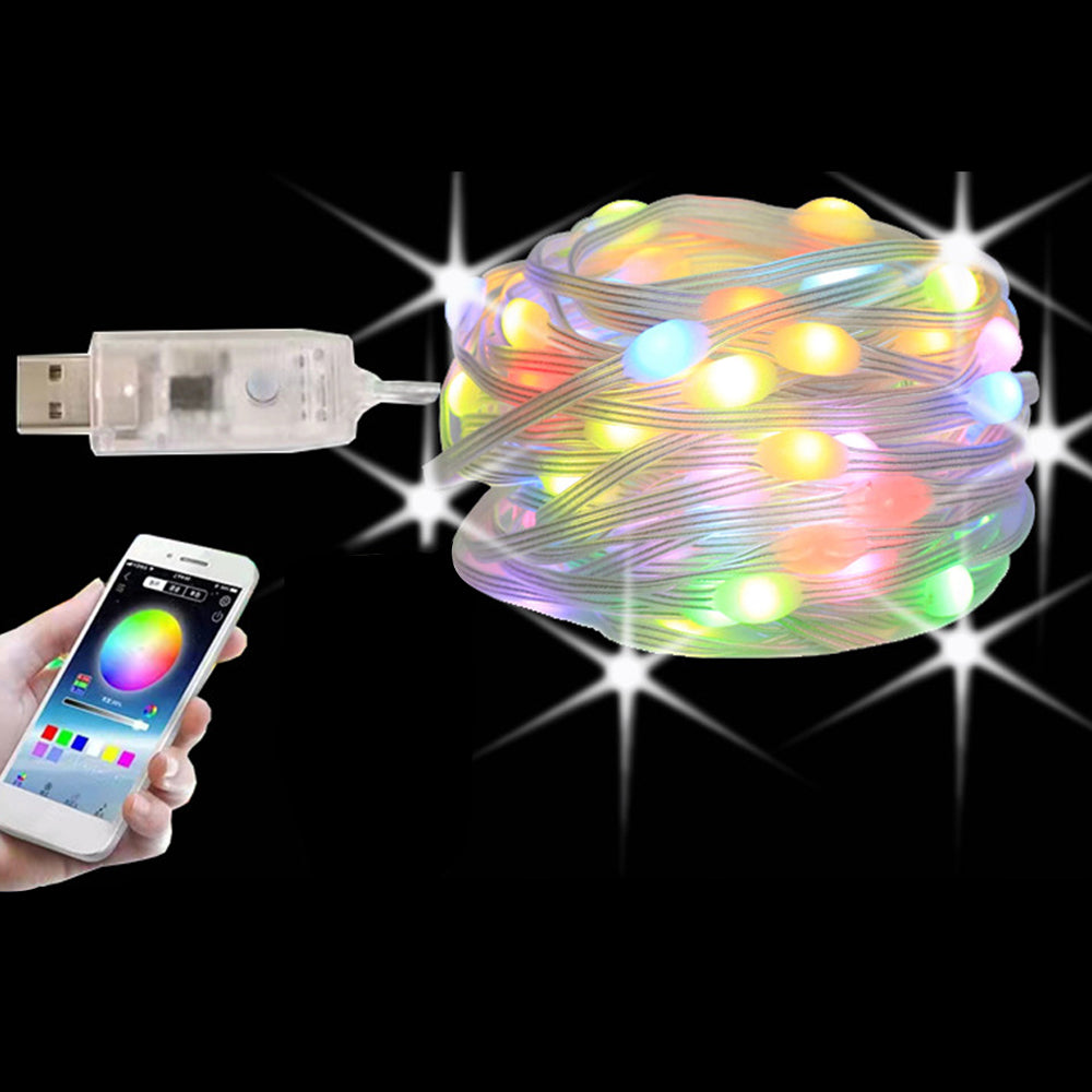 Smart String Lights RGB Color Changing Lights String APP Control