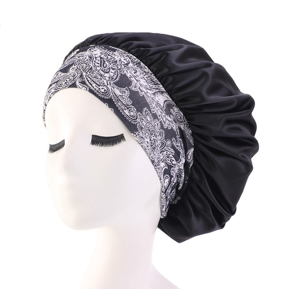 3Pcs Women's Head Scarf Hair Wrap Cap Hat Headband Sleeping Bonnet