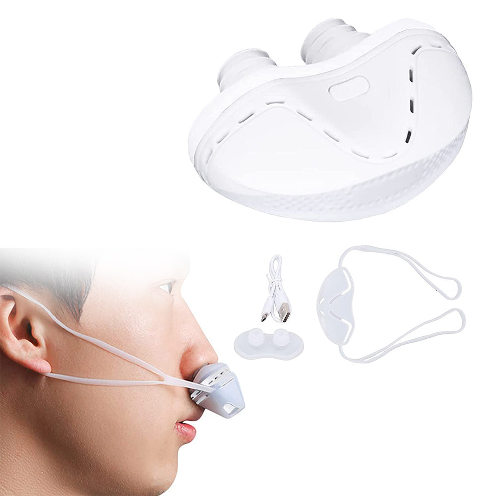 Electric Mini Noise Anti Snoring Device Sleep Apnea Stop Snore Aid Stopper