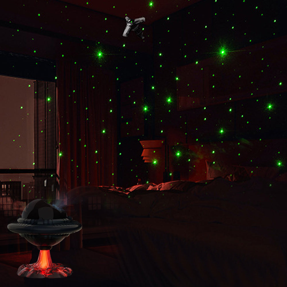 UFO Galaxy Starry Nebula Projector Night Light