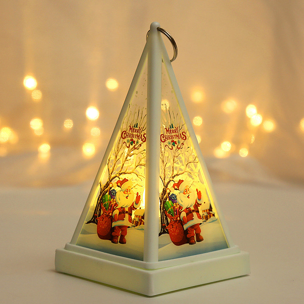 Christmas Decorative Handheld Pendant Night Light-Santa