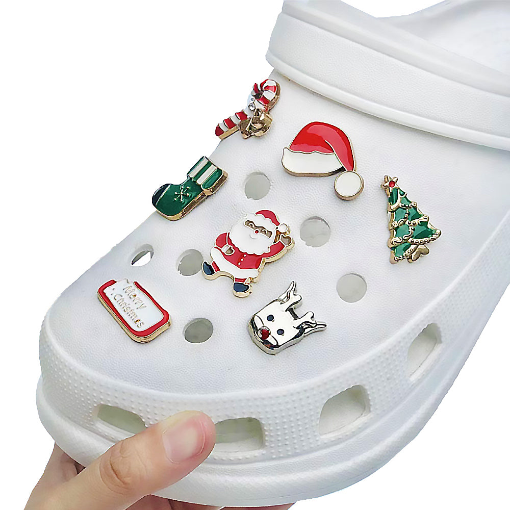 17pcs Christmas Shoes Decoration Shoe Charms for Men Women Adult Party Holiday Gifts