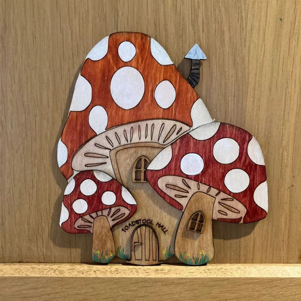 5Pcs Elf Door Fairy Tale House Door Miniature Christmas Accessories