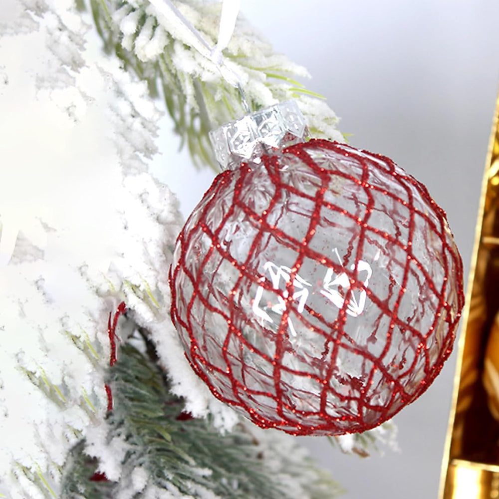 9Pcs Christmas Tree Christmas Balls Decorations Baubles Party Ornaments Gift Pack