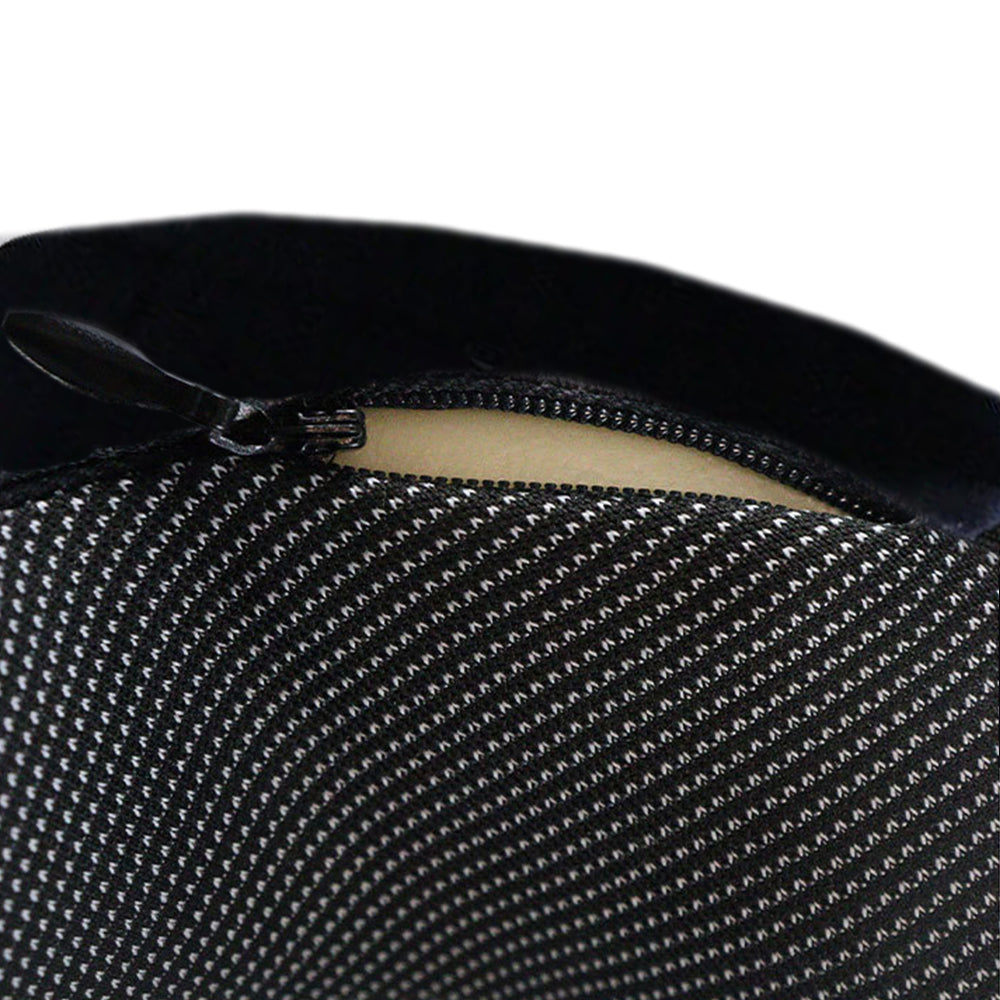 Travel U-Shape Memory Foam Neck Pillow with Noise Reduction Earmuffs Blackout Hat