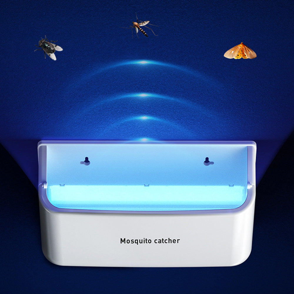 Mosquito Killer Lamp USB Sticky Trap with 20Pcs Sticky Traps LED Mosquito Lamp Adhesive Mosquito Lamp