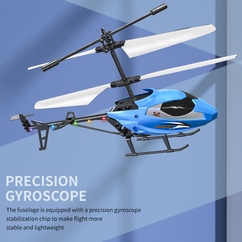 Kids RC Helicopter with Remote Control Induction Flying Plane Toy Gift