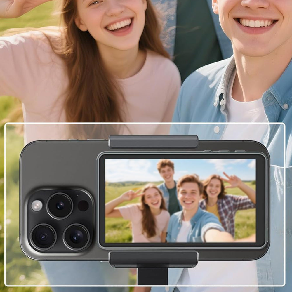 Vlog Selfie Monitor Screen Phone Vlog Selfie Monitor Screen