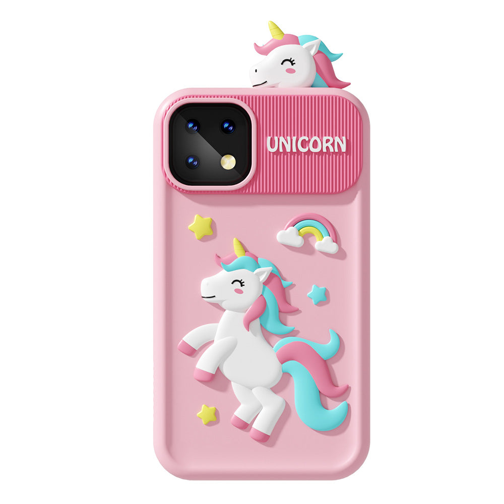 Smart Phone Toy Unicorn Dual Camera Touchscreen Phone with 32G TF Card