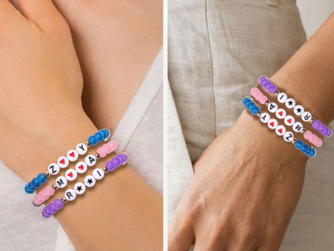 K-Pop Inspired Merch Bracelets Set Costume Accessories Friendship Jewelry