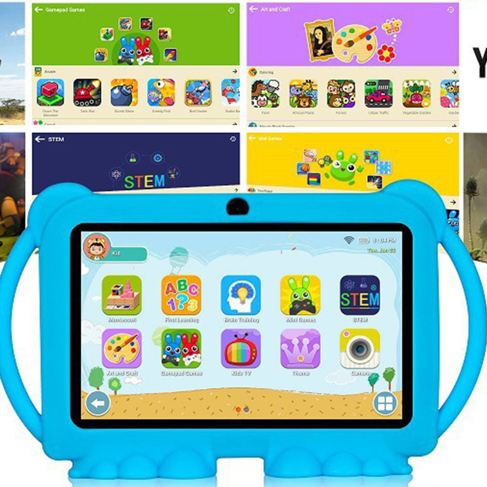 7 Inch Tablet Educational Toy Android Dual Camera Parental Control