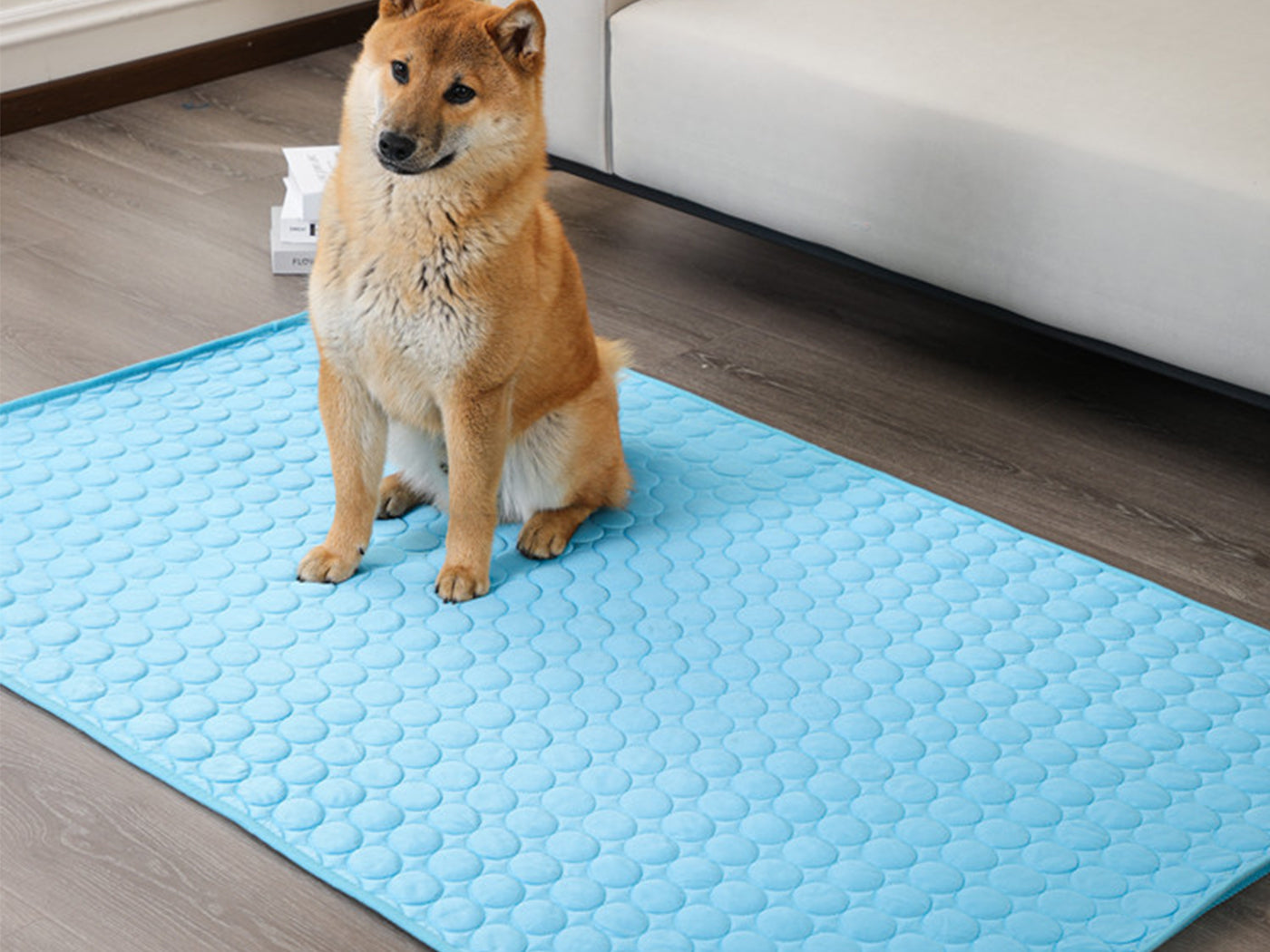 Pet Summer Cooling Mat Cooling Fabric Pet Bed Pad