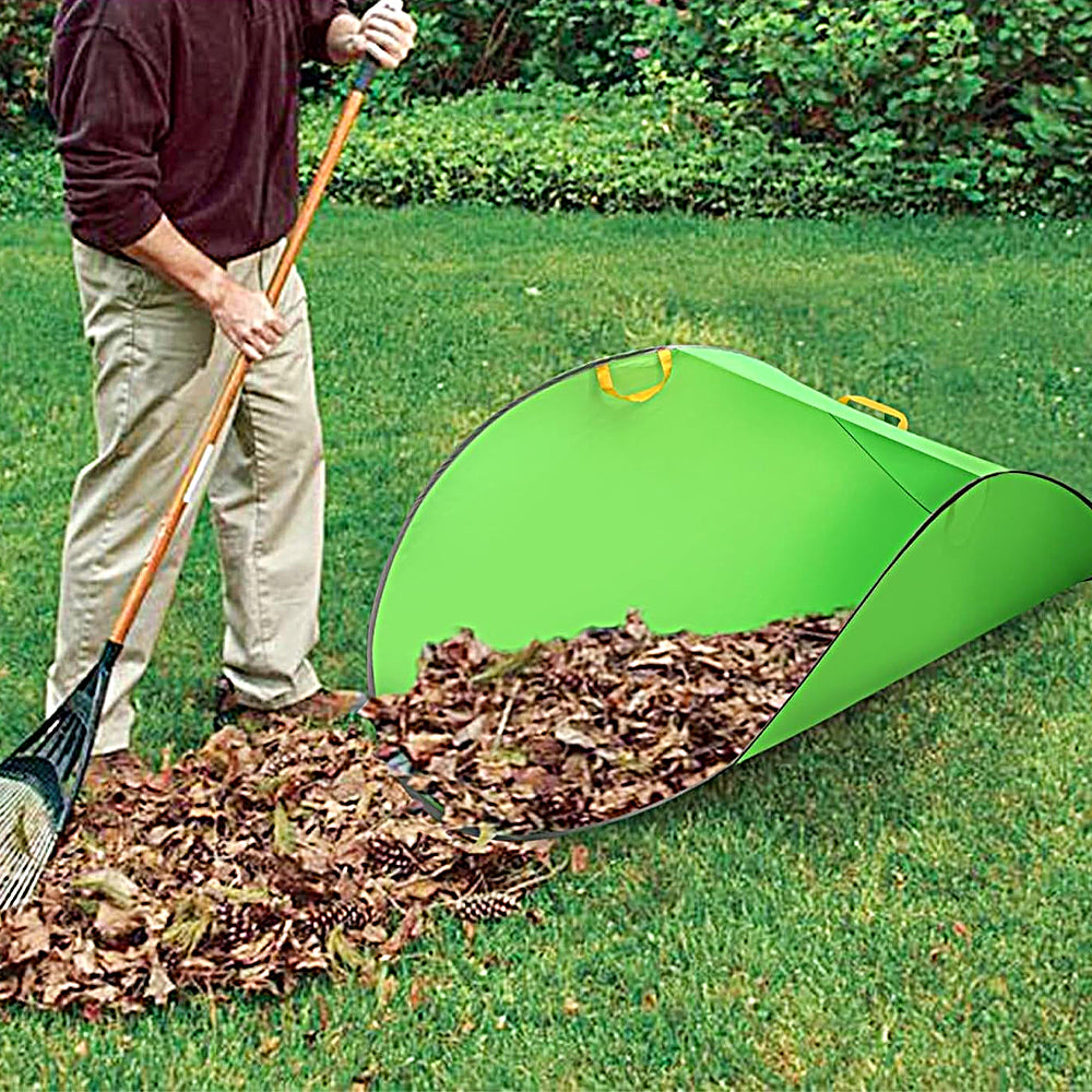 Leaf Collector Portable Pop Up Leaf Bags Foldable Leaf Pick Up Tool