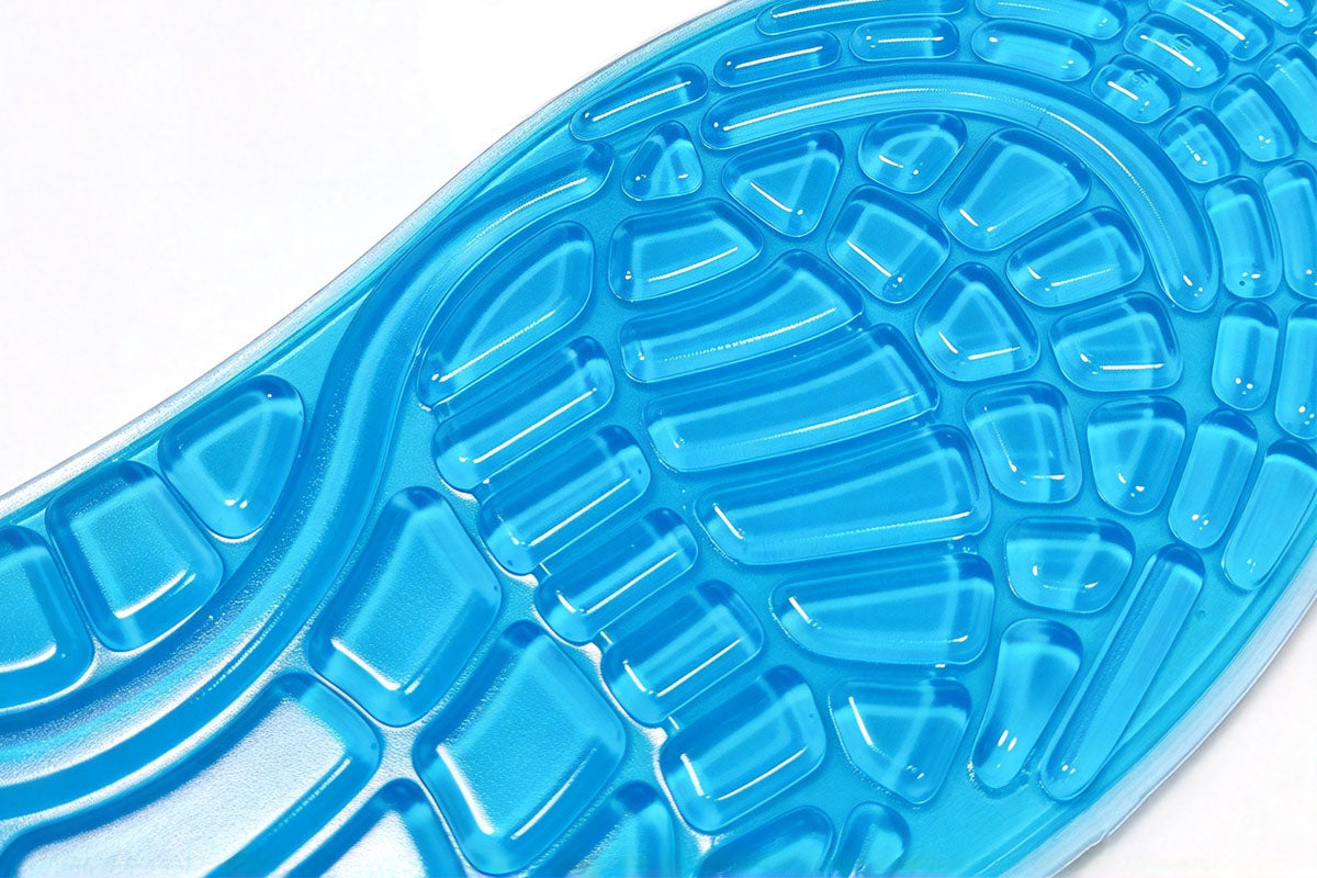 4 Pairs Gel Shoe Insoles Shock Absorbing Cushion Inserts for Men and Women