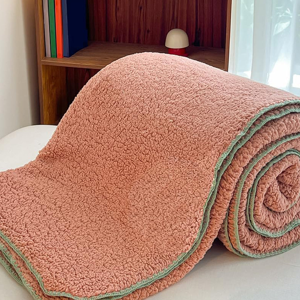 Winter Warm Sherpa Blanket