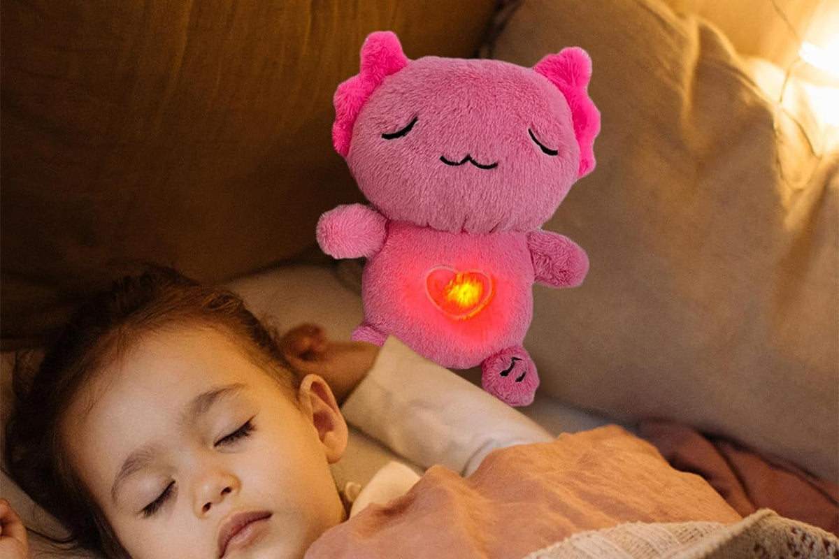 Breathing Glowing Music Sound Soothing Animal Doll