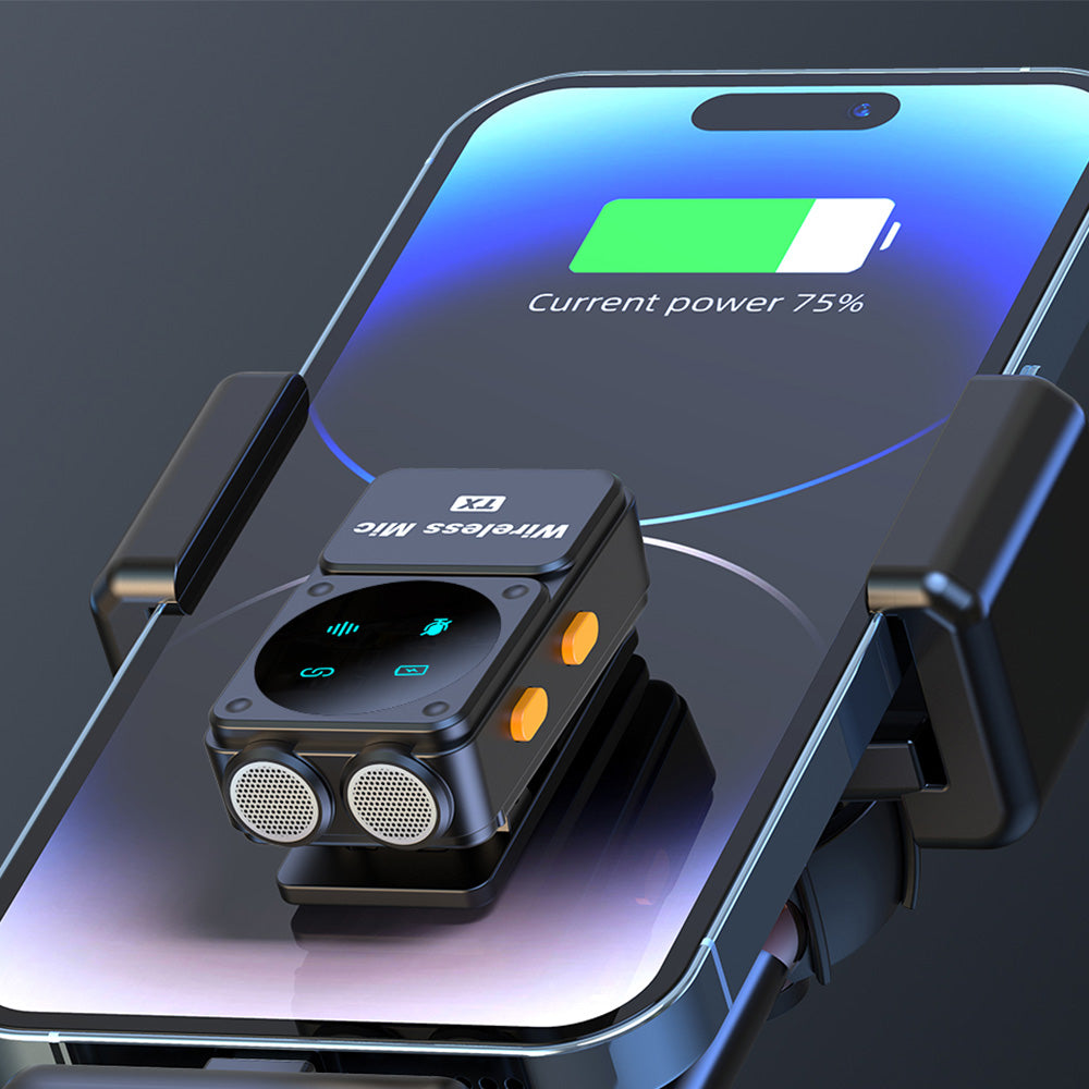 Wireless Microphone for iPhone and Android for Video Recording