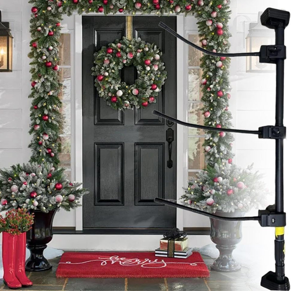 Garland Hanger Adjustable Fits 80-205cm Front Doors Christmas Decoration Holder