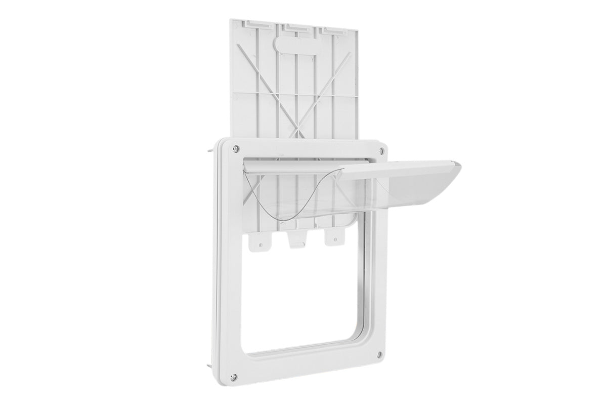 Pet Door for Cats and Dogs with Locking Panel