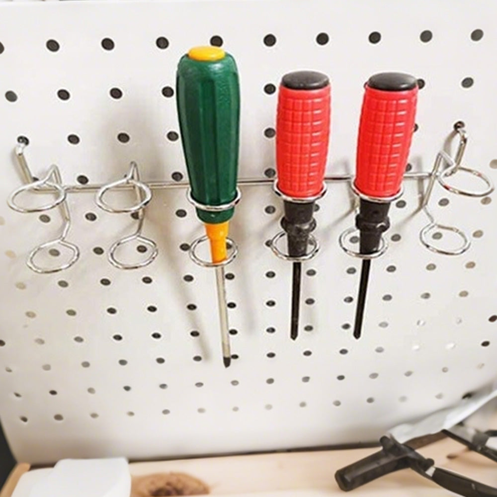 238 PCS Pegboard Hooks Set with 10 Storage Bins Stainless Steel Hooks for Tool Organization