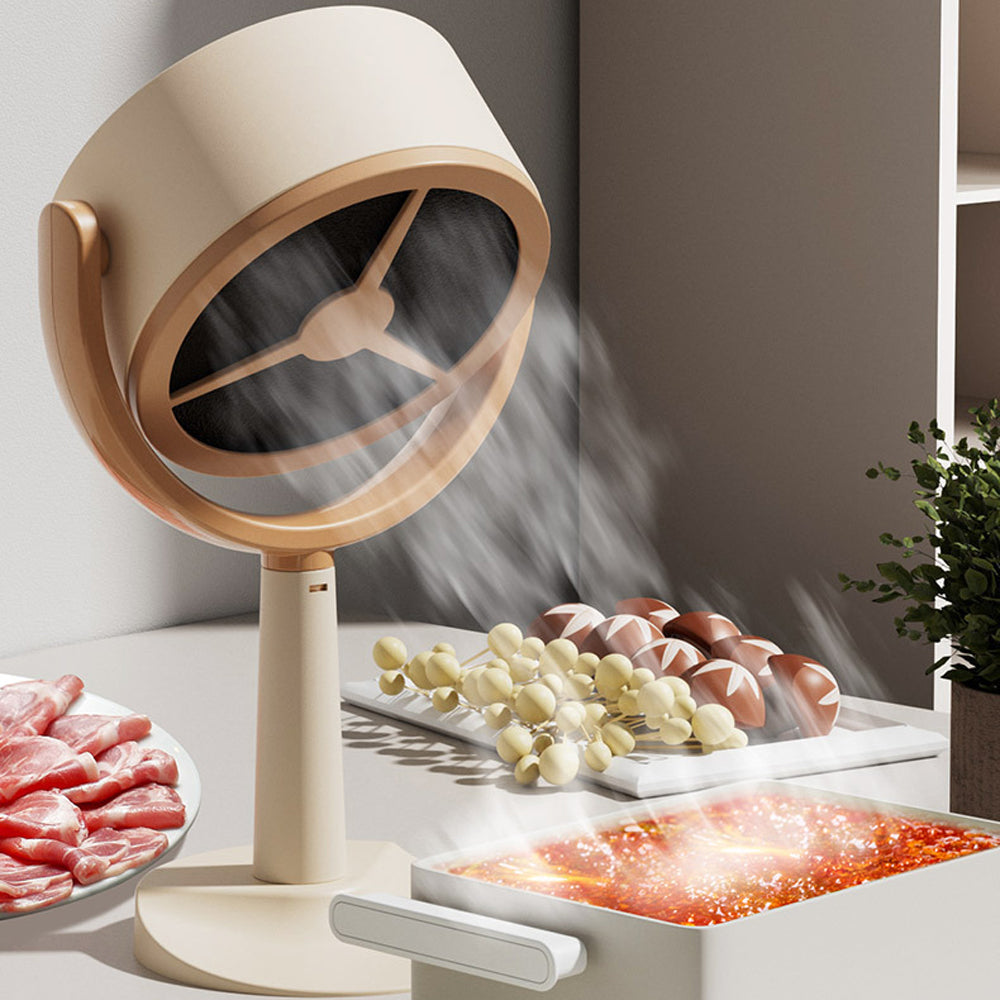 USB Desktop Range Hood for BBQ Hot Pot
