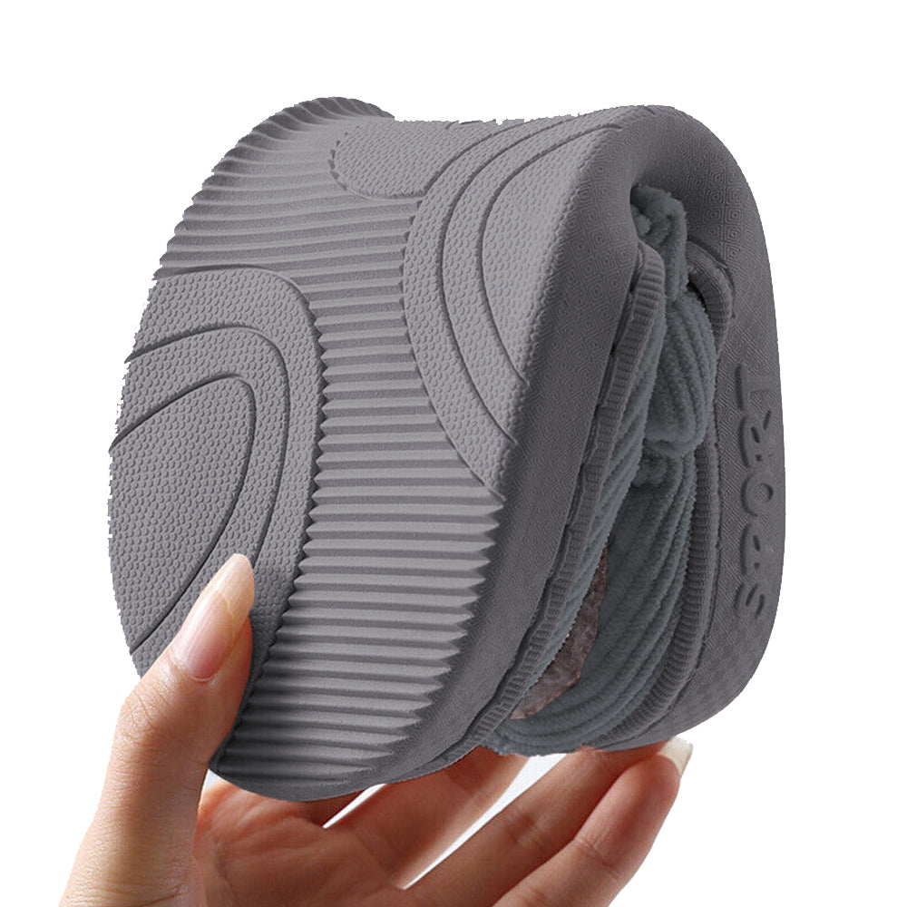 Unisex Winter Slipper Warm Plush Lined Anti-Slip Home Indoor Slippers