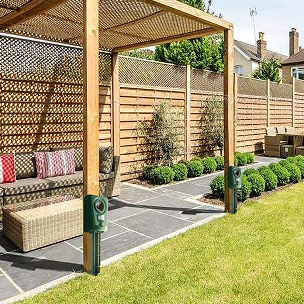 Ultrasonic Animal Repeller for Outdoor