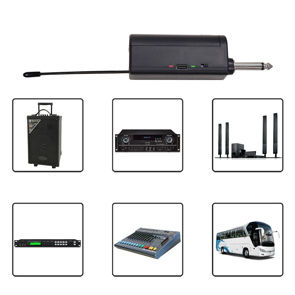 USB Rechargeable Handheld Wireless Karaoke Microphone