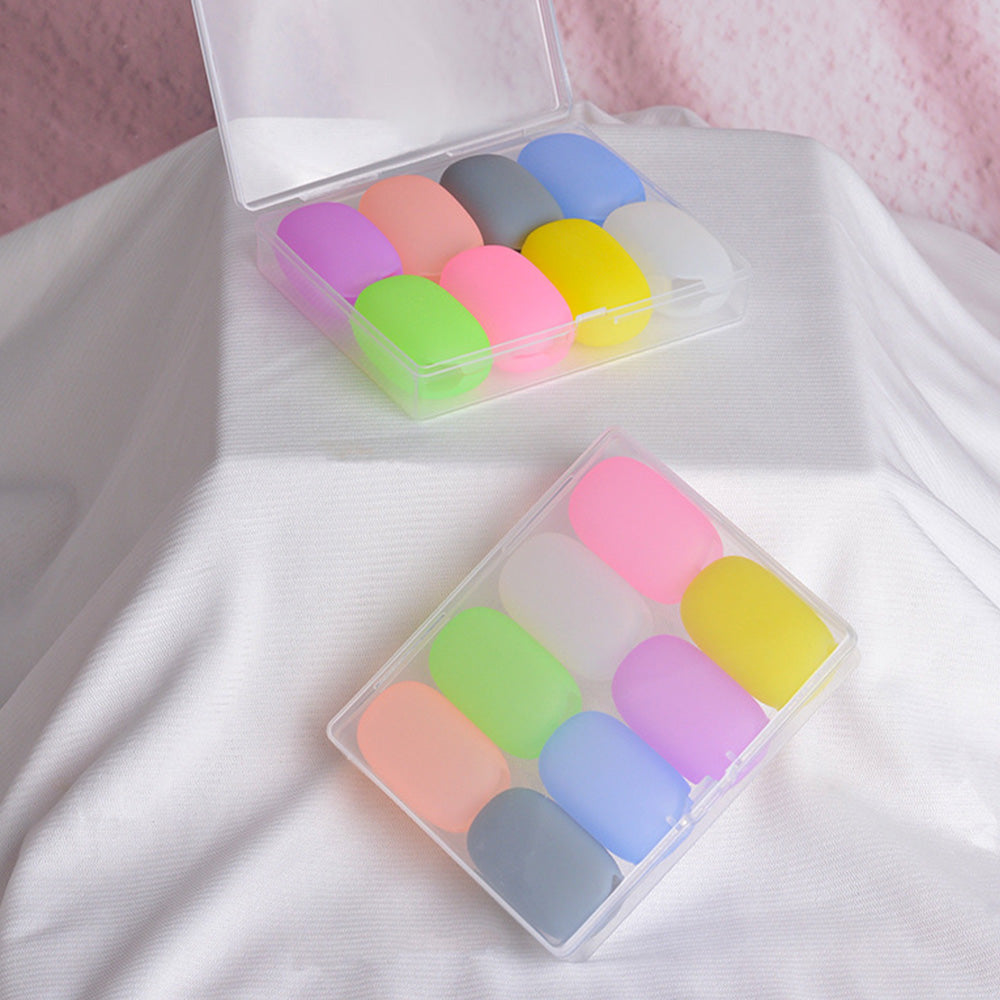 8 PCS Toothbrush Covers with Storage Case Silicone Brush Protector for Travel