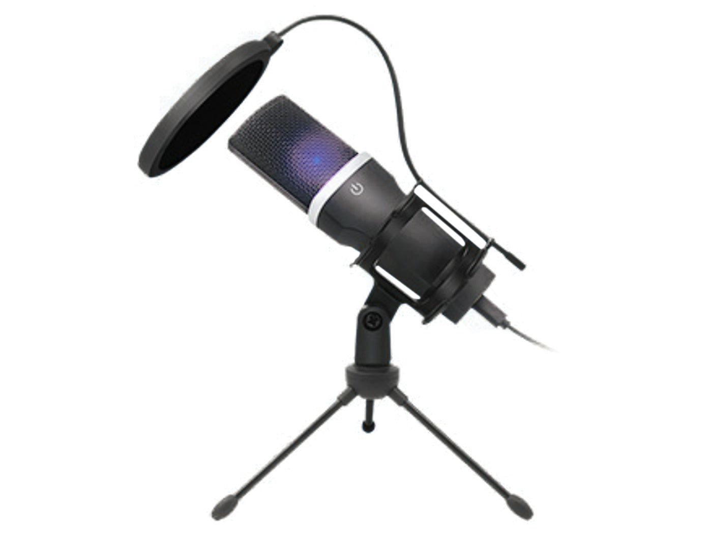 Christmas Gift USB Microphone Computer Condenser Recording Microphones for Laptop Desktop PC