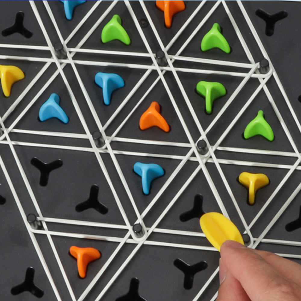 Funny Chain Triangle Chess Board Interactive Game
