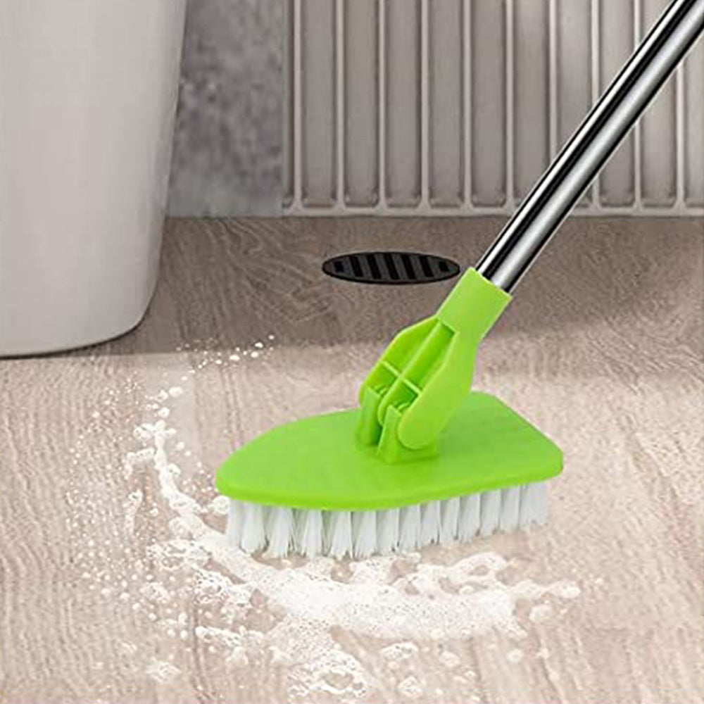 Adjustable Long Handle Floor Brush Cleaning Brush Tub and Tile Scrub Brush