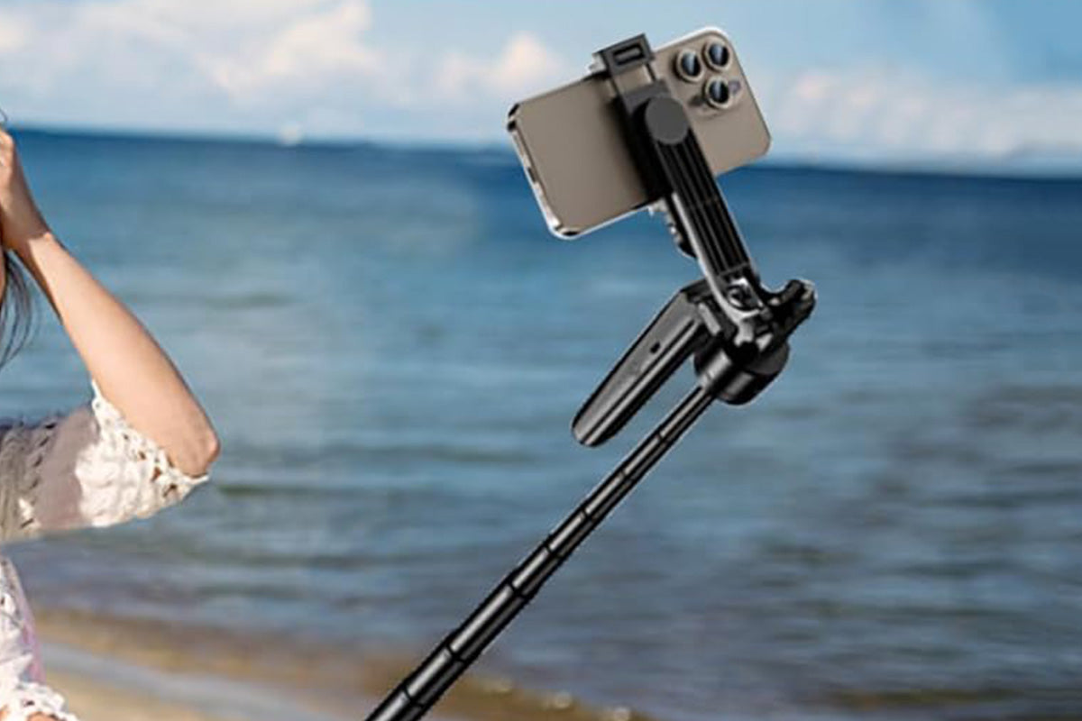 1.8M Auto Face Tracking Selfie Stick Tripod for Phone Fill Light Remote