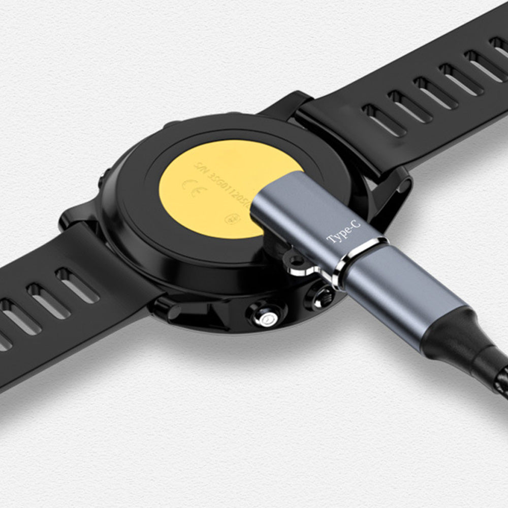 4 Pack USB-C Charging Adapters Compatible with Garmin Fenix 7 6 5 Watches