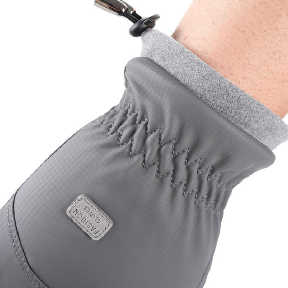 Winter Water Repellent Ski Snow Warm Gloves with Touchscreen Fingers