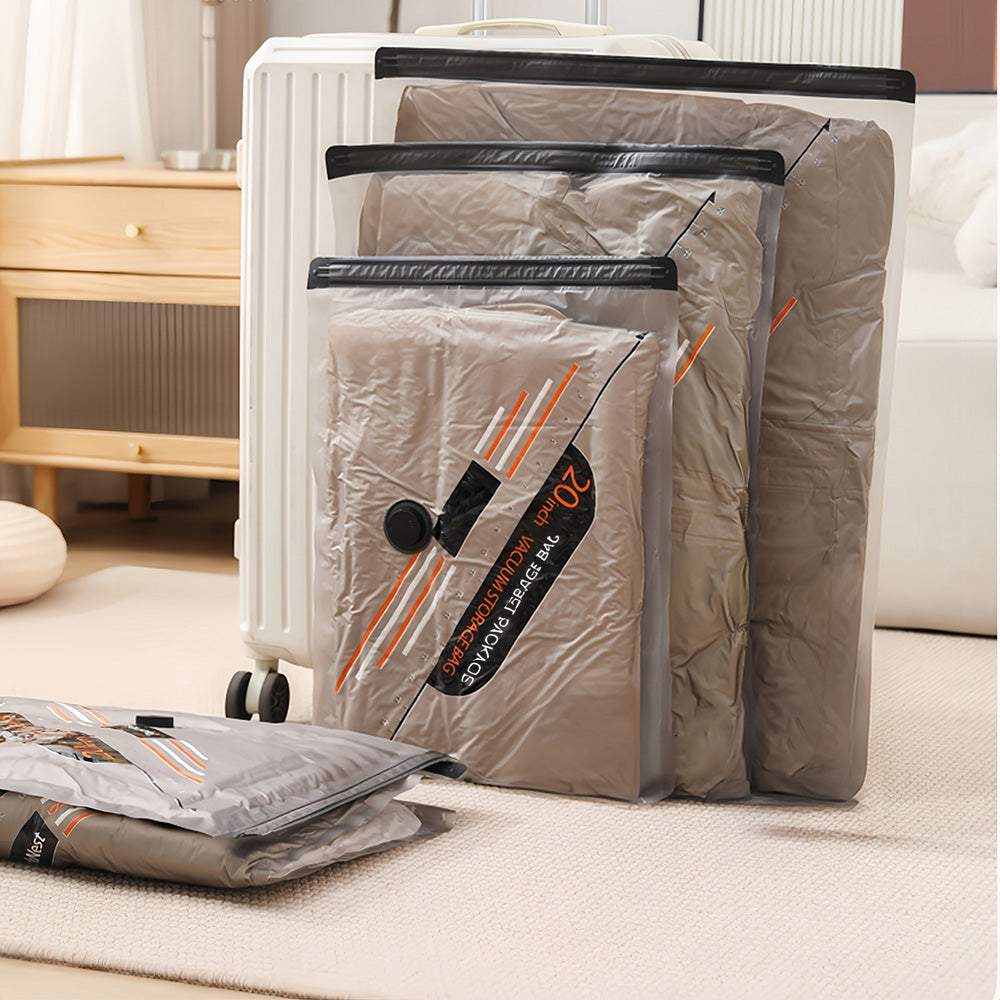 16 PCS Travel Vacuum Bags with Wireless Pump Space Saver Bags for Home Travel