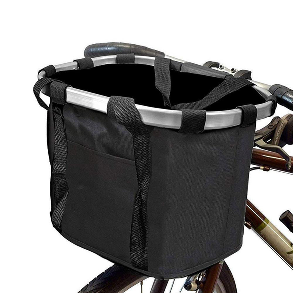 Oxford Cloth Pet Cat Dog Seat Bike Basket Foldable Bike Accessories